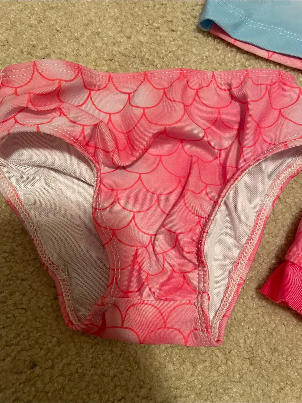 3pc infant mermaid swim suit